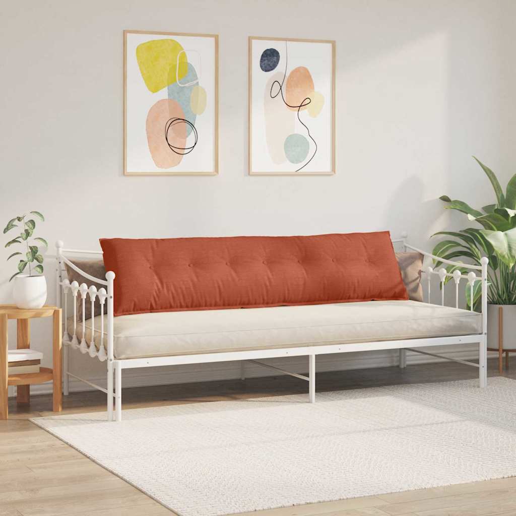 vidaXL Poduszka na plecy Czerwono-pomarańczowy 200 x 50 cm