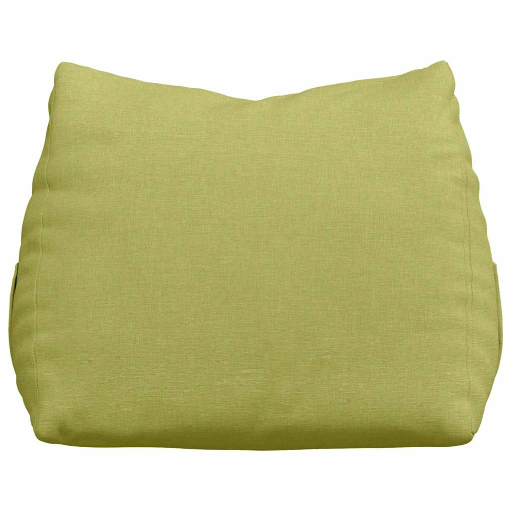 vidaXL Poduszka na plecy Jasnozielony 45 x 20 x 35 cm tkanina