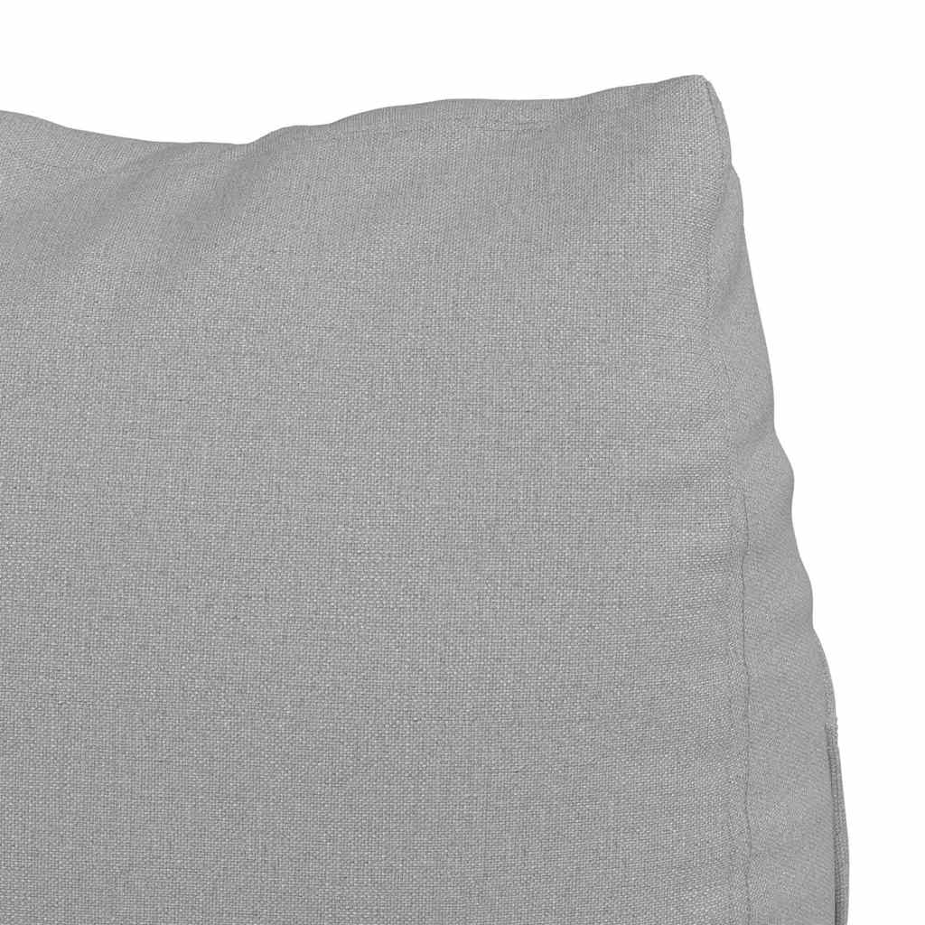 vidaXL Poduszka na plecy Szary chmur 45 x 20 x 35 cm tkanina
