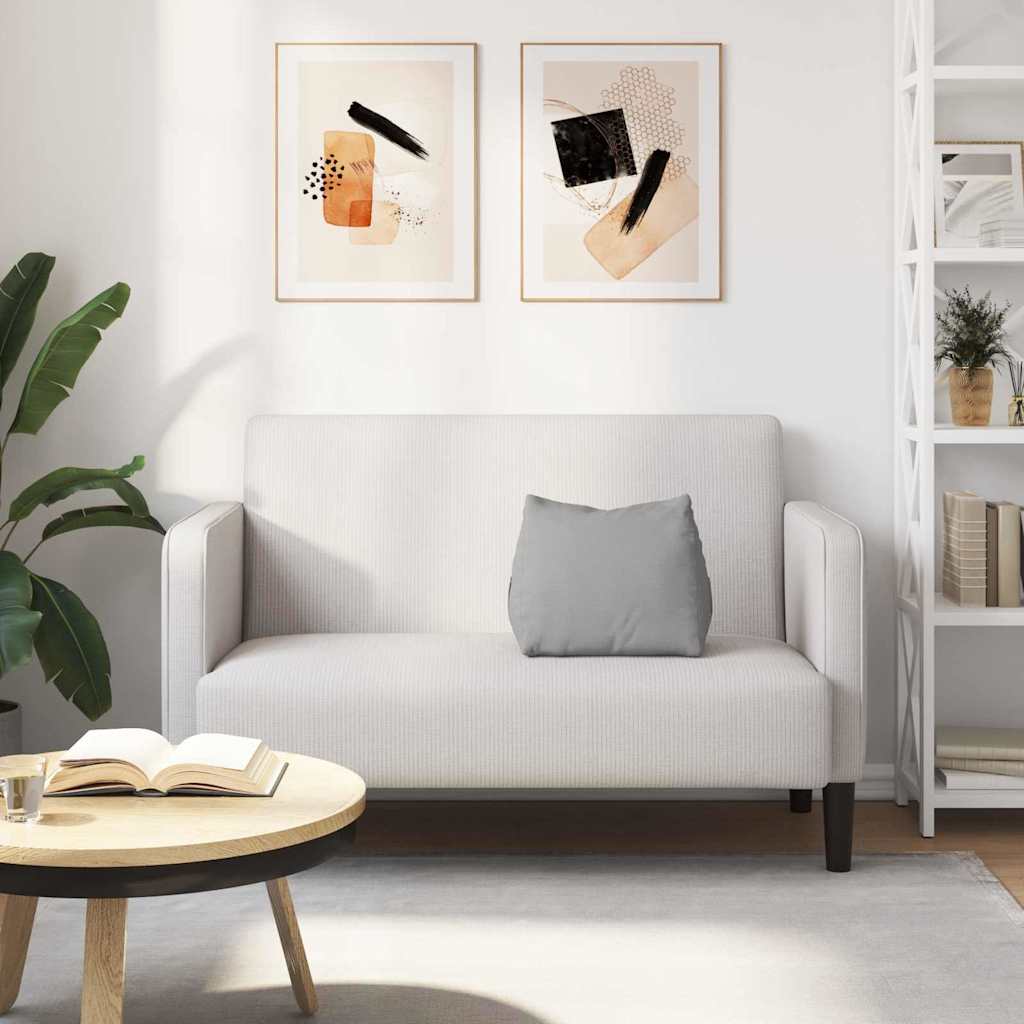 vidaXL Poduszka na plecy Szary chmur 45 x 20 x 35 cm tkanina