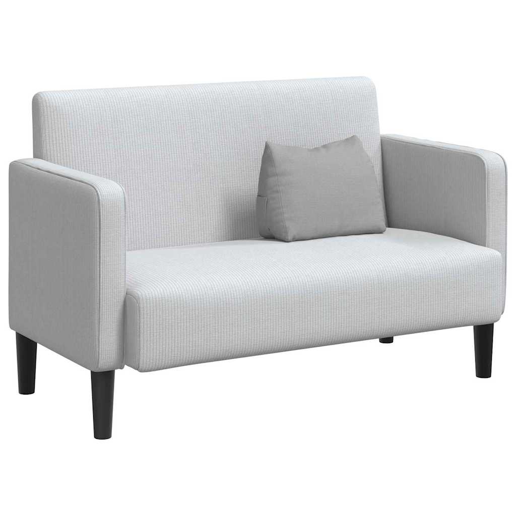 vidaXL Poduszka na plecy Szary chmur 45 x 20 x 35 cm tkanina