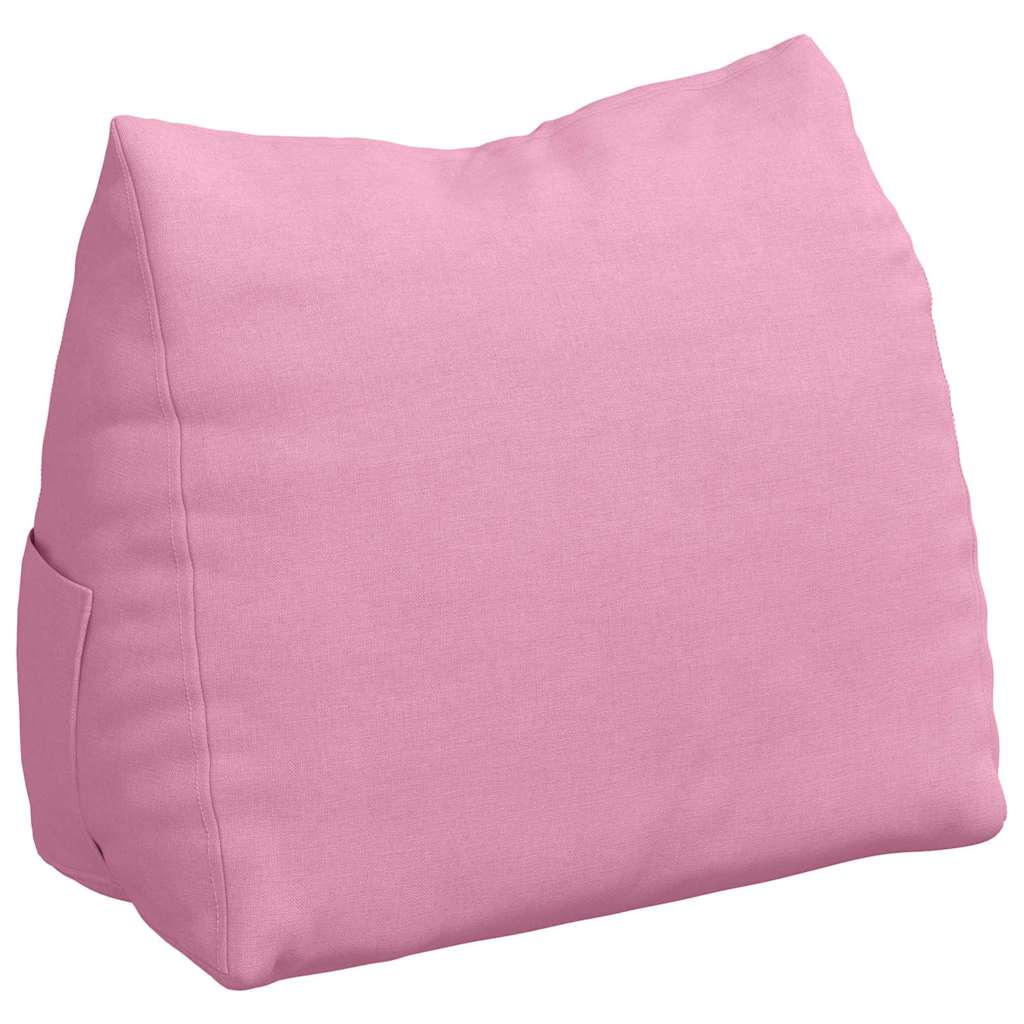 vidaXL Poduszka na plecy Różowy 45 x 20 x 35 cm tkanina