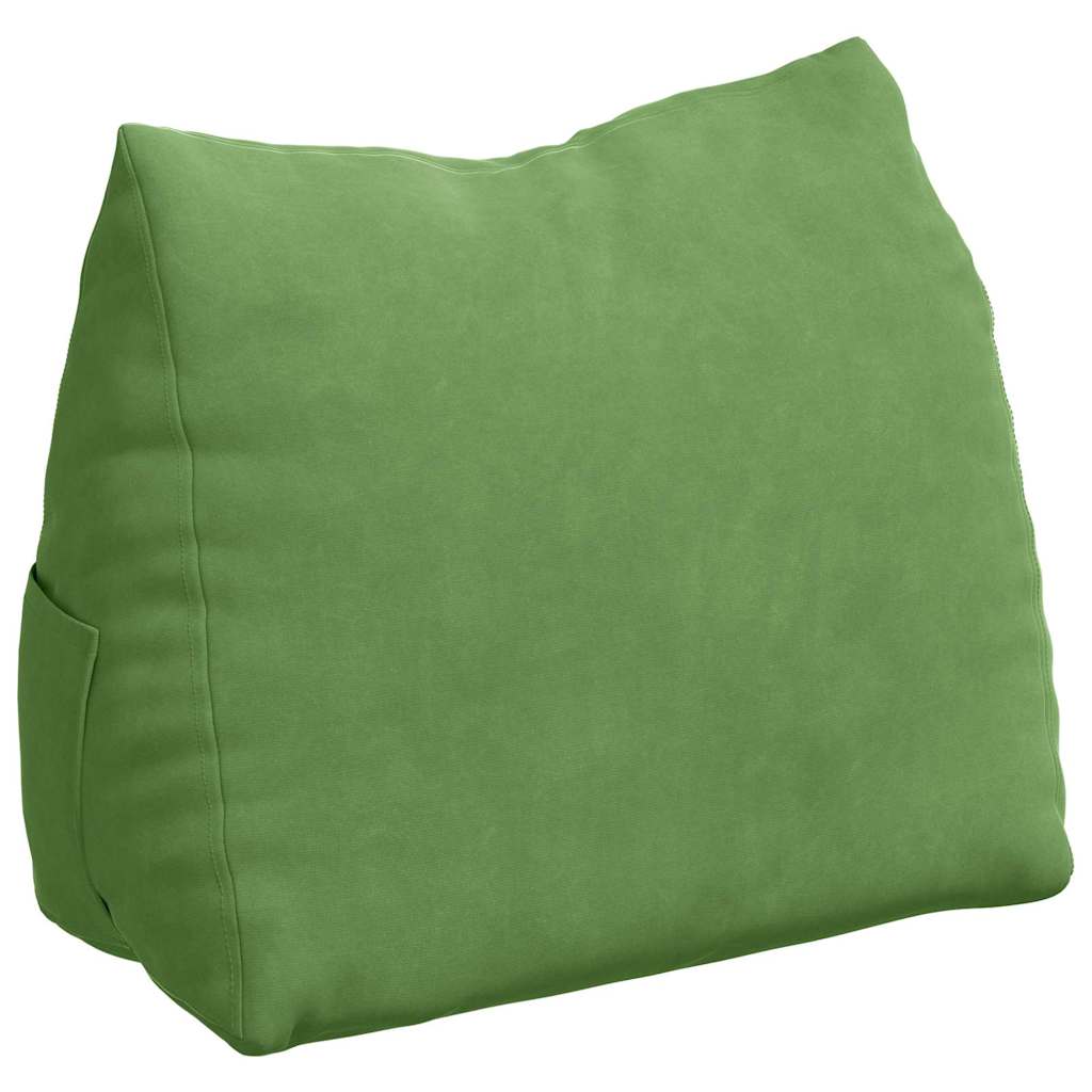 vidaXL Poduszka na plecy Jasnozielony 45 x 20 x 35 cm