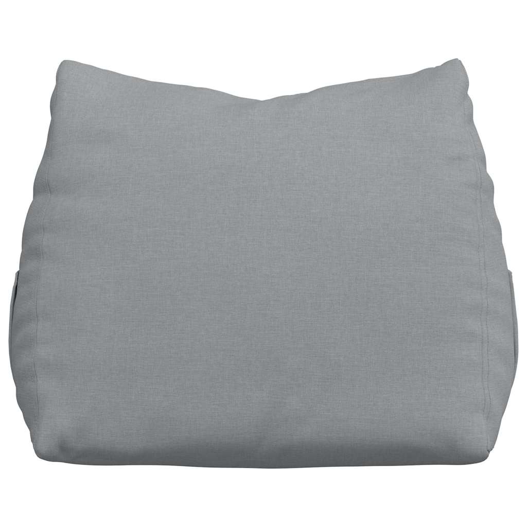 vidaXL Poduszka na plecy Jasnoszary 60 x 20 x 50 cm tkanina