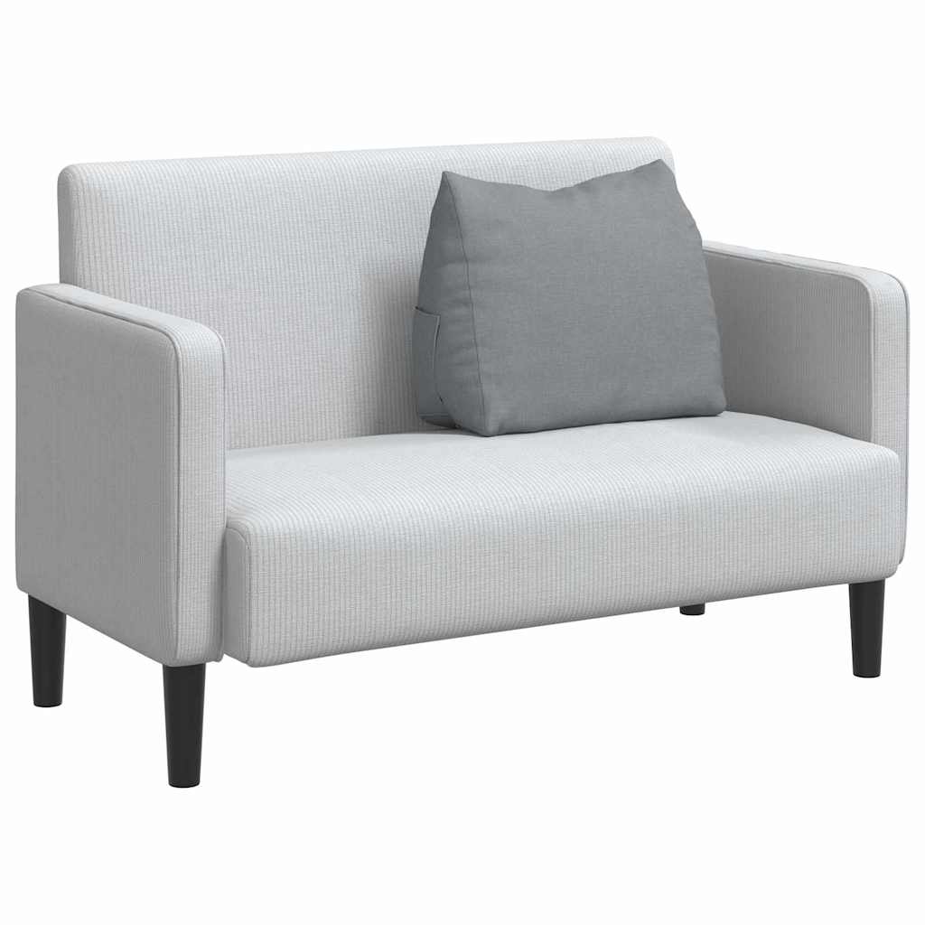 vidaXL Poduszka na plecy Jasnoszary 60 x 20 x 50 cm tkanina