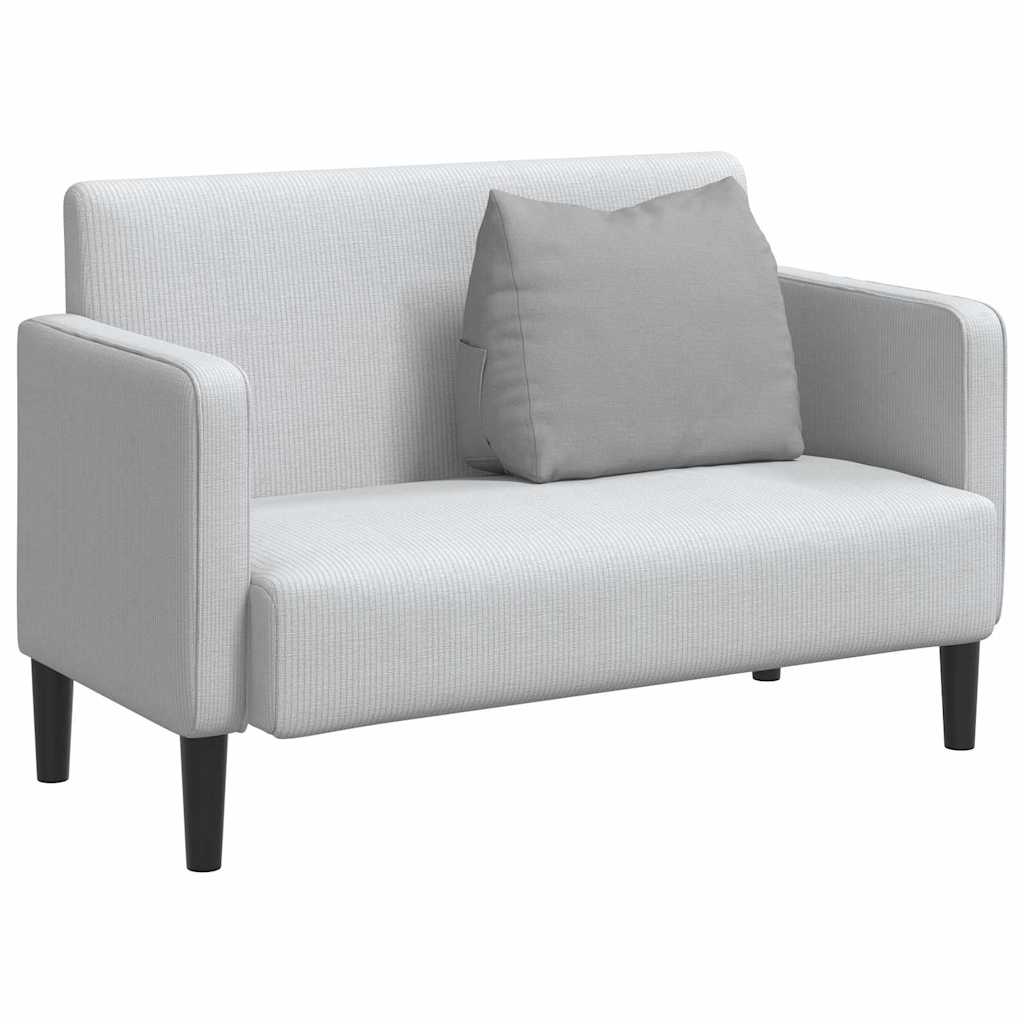 vidaXL Poduszka na plecy Szary chmur 60 x 20 x 50 cm tkanina