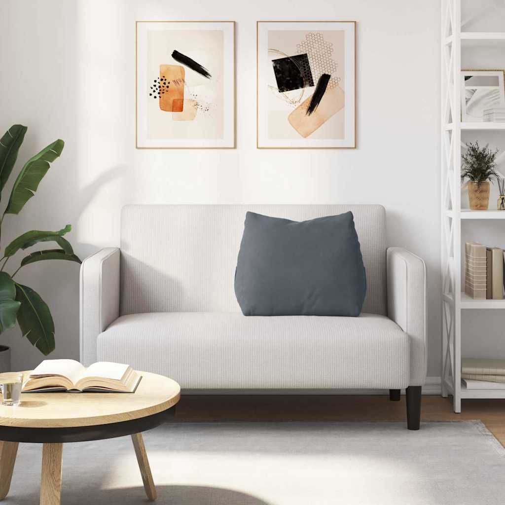 vidaXL Poduszka na plecy Ciemnoszary 60 x 20 x 50 cm