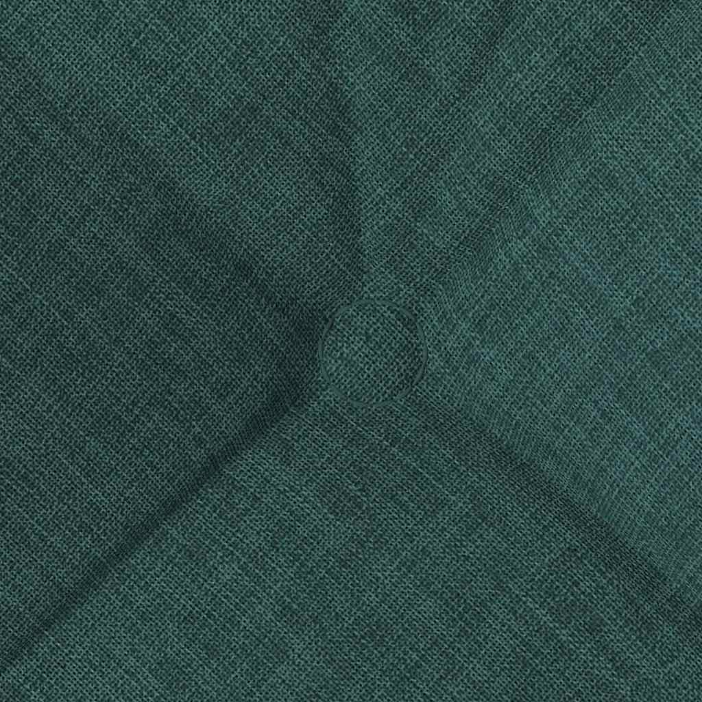 vidaXL Poduszki na siedziska 4 pcs Ciemna zieleń 40 x 40 x 12 cm