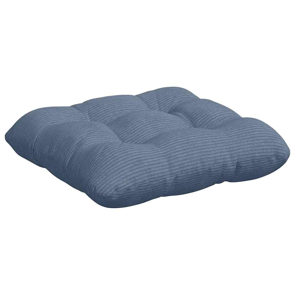 vidaXL Poduszki na siedziska 4 pcs Niebieski 40 x 40 cm
