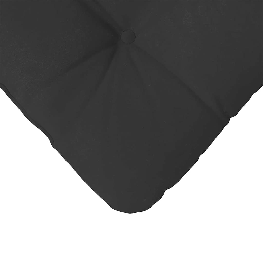 vidaXL Poduszki na siedziska 4 pcs Czarny 45 x 45 cm