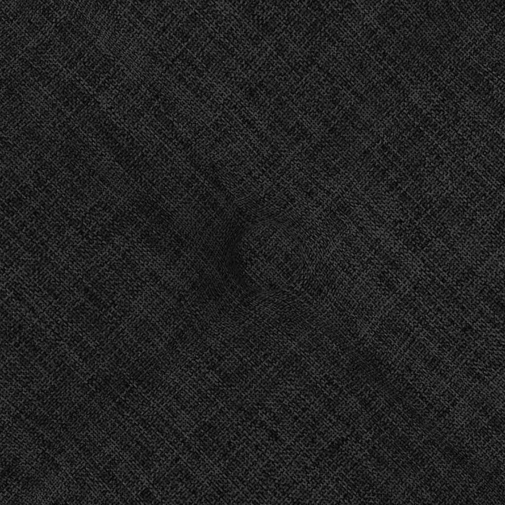 vidaXL Poduszki na siedziska 4 pcs Czarny 40 x 40 x 6 cm tkanina