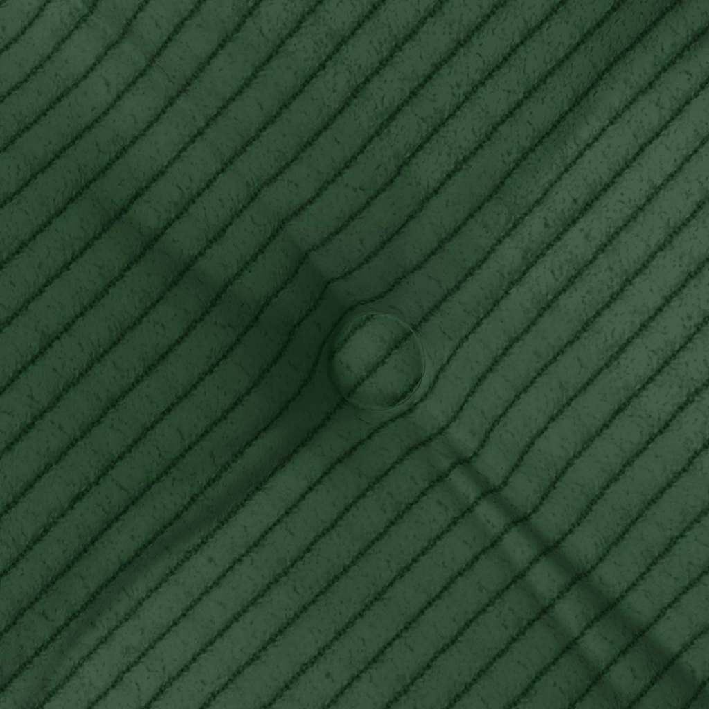 vidaXL Poduszki na siedziska 4 pcs Ciemna zieleń 40 x 40 x 6 cm