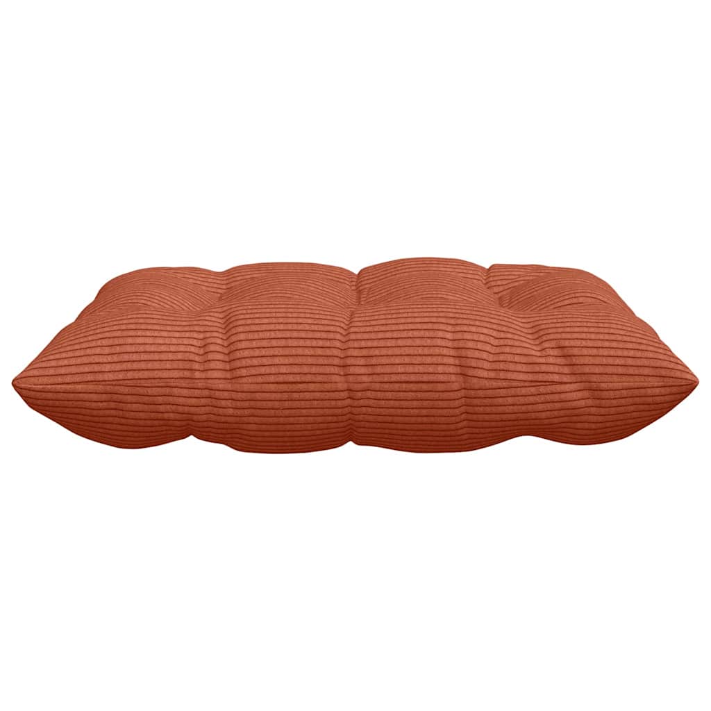 vidaXL Poduszki na siedziska 4 pcs Czerwono-pomarańczowy