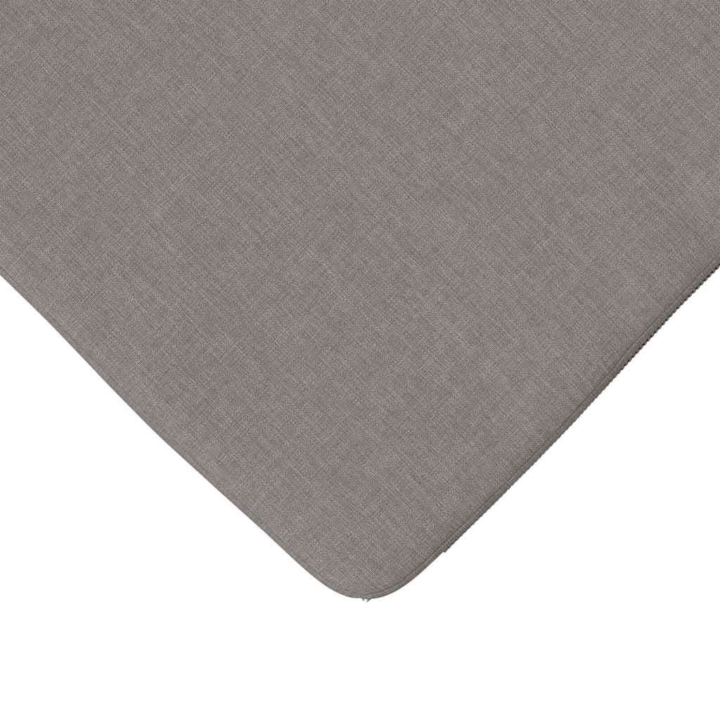 vidaXL Poduszki na siedziska 4 pcs Ciemnoszary 40 x 40 x 3 cm tkanina