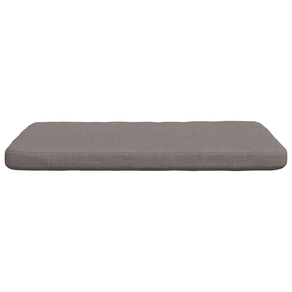 vidaXL Poduszki na siedziska 4 pcs Ciemnoszary 40 x 40 x 3 cm tkanina