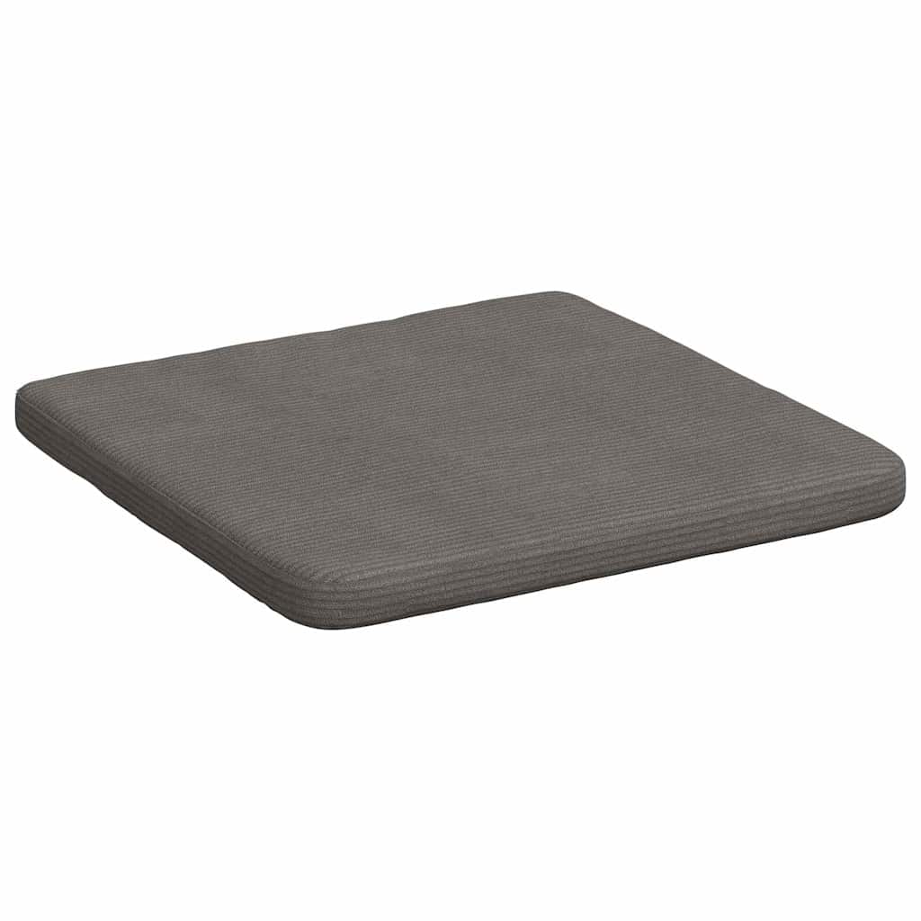 vidaXL Poduszki na siedziska 4 pcs Jasnoszary 40 x 40 x 3 cm