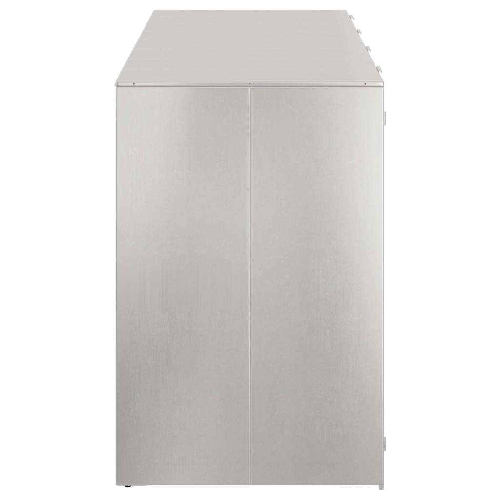 vidaXL Przechowalnia na 3 kosze na odpady 340 x 77.5 x 115.5 cm