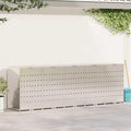 vidaXL Przechowalnia na 3 kosze na odpady 340 x 77.5 x 115.5 cm