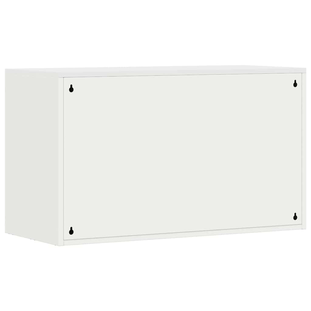 vidaXL Szafka ścienna do garażu Biały 90 x 40 x 53 cm