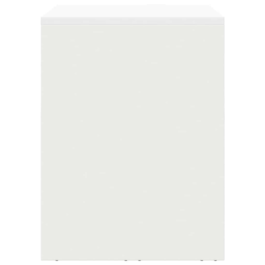 vidaXL Szafka ścienna do garażu Biały 90 x 40 x 53 cm