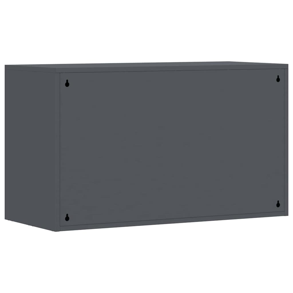 vidaXL Szafka ścienna do garażu Antracyt 90 x 40 x 53 cm