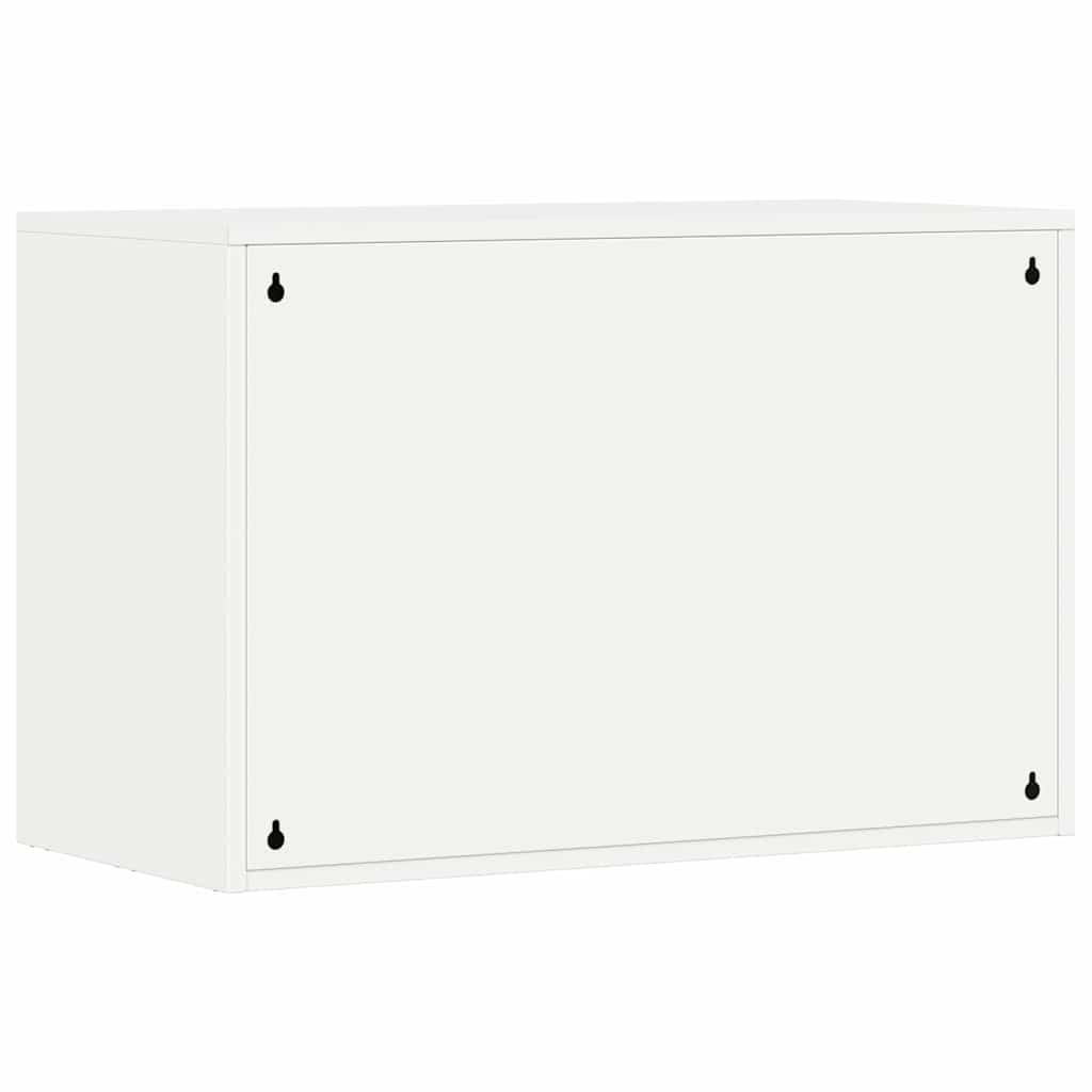 vidaXL Szafka ścienna do garażu Biały 80 x 40 x 53 cm