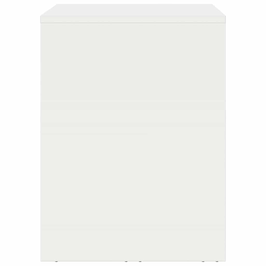 vidaXL Szafka ścienna do garażu Biały 80 x 40 x 53 cm