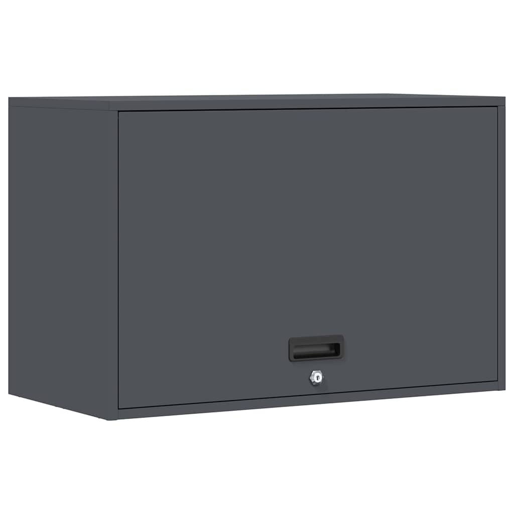 vidaXL Szafka ścienna do garażu Antracyt 80 x 40 x 53 cm