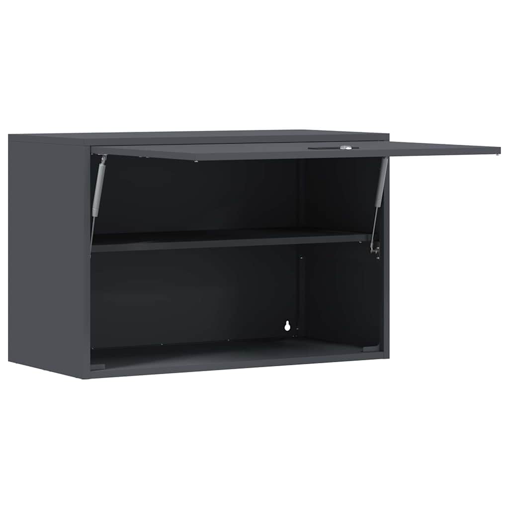vidaXL Szafka ścienna do garażu Antracyt 80 x 40 x 53 cm