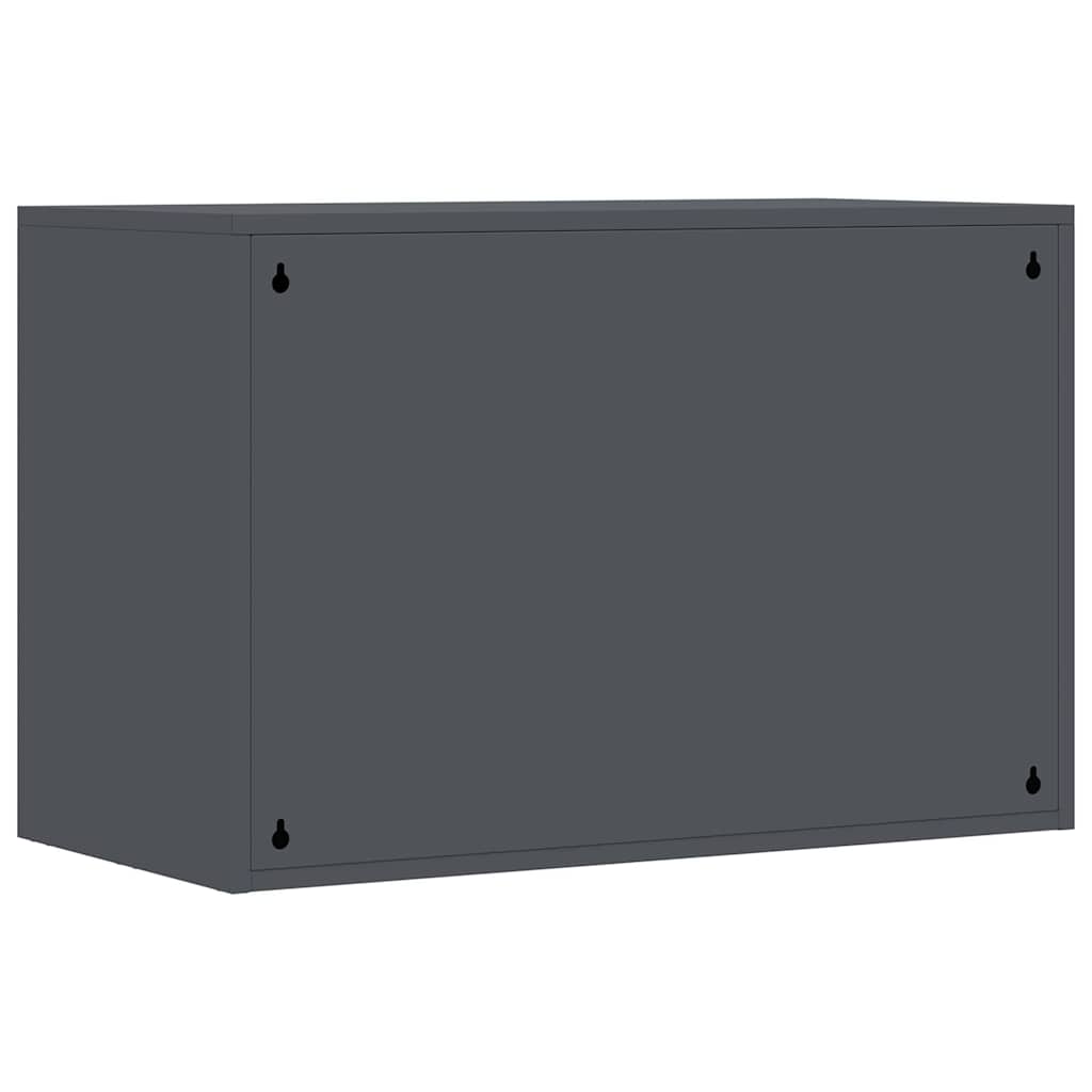 vidaXL Szafka ścienna do garażu Antracyt 80 x 40 x 53 cm