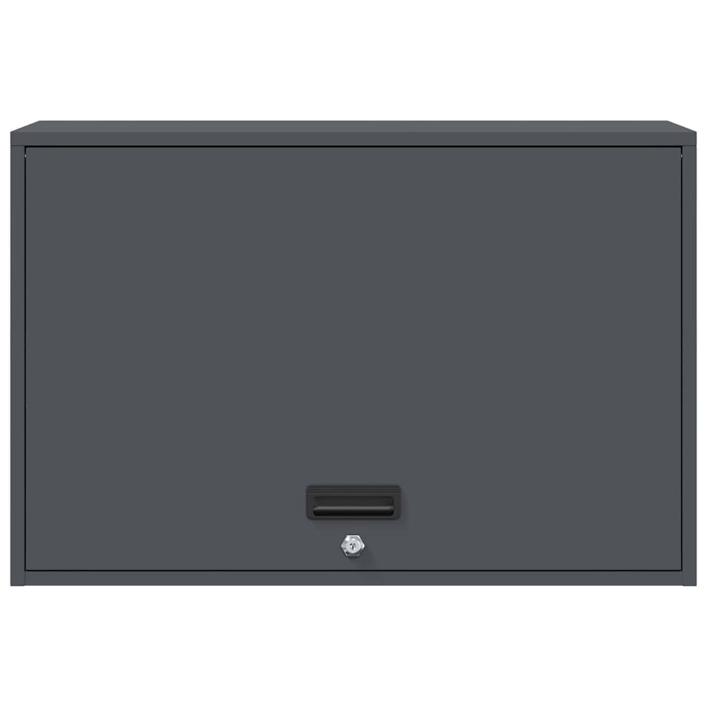 vidaXL Szafka ścienna do garażu Antracyt 80 x 40 x 53 cm