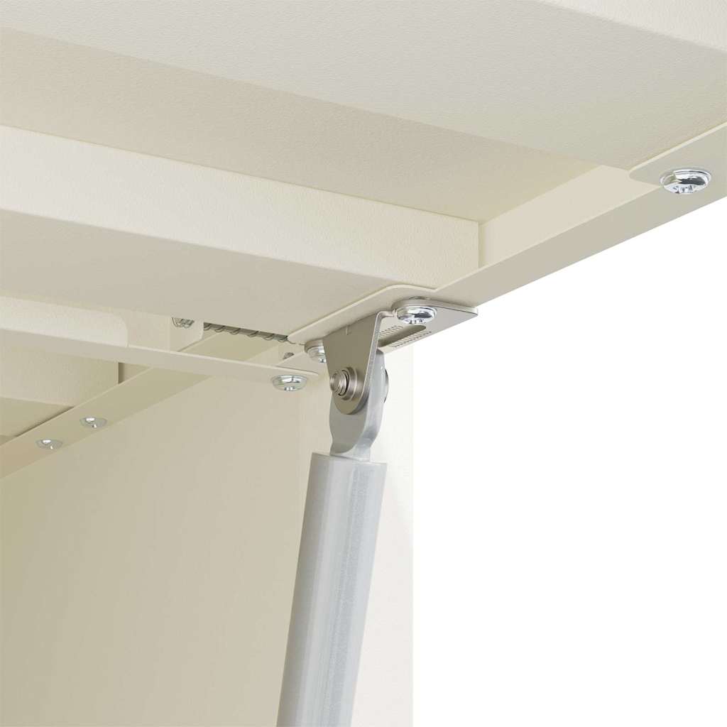vidaXL Szafka ścienna do garażu Biały 80 x 33 x 35 cm