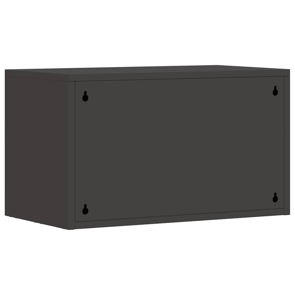 vidaXL Szafka ścienna do garażu Czarny 60 x 33 x 35 cm