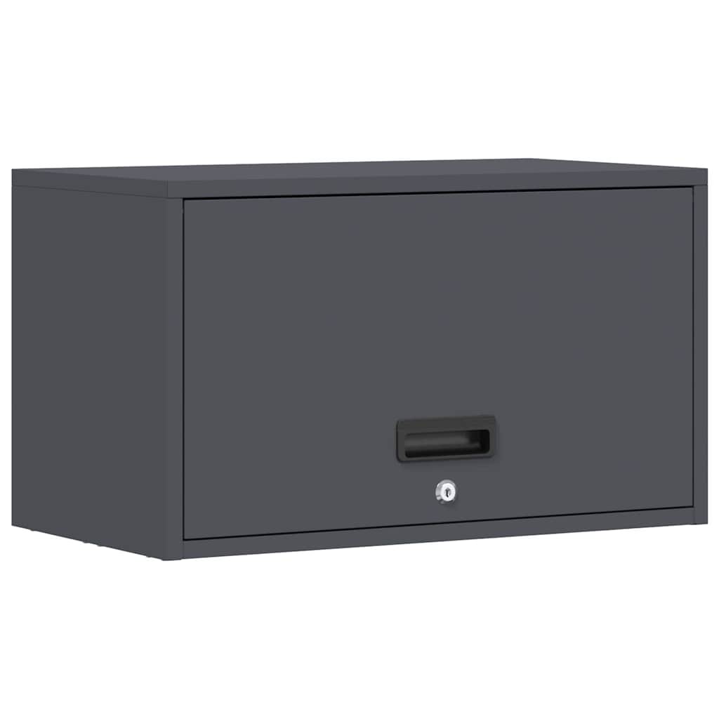 vidaXL Szafka ścienna do garażu Antracyt 60 x 33 x 35 cm