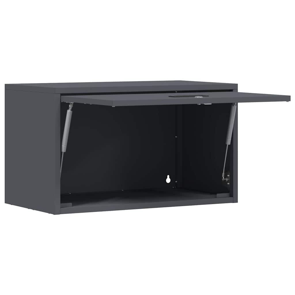 vidaXL Szafka ścienna do garażu Antracyt 60 x 33 x 35 cm