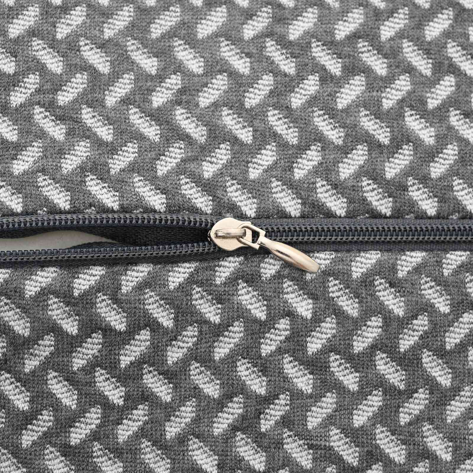 vidaXL Poduszka na kolano Szary 26 x 21,5 x 15 cm Pianka z pamięcią