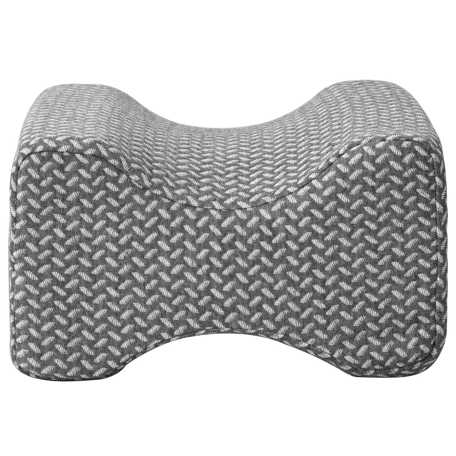vidaXL Poduszka na kolano Szary 26 x 21,5 x 15 cm Pianka z pamięcią