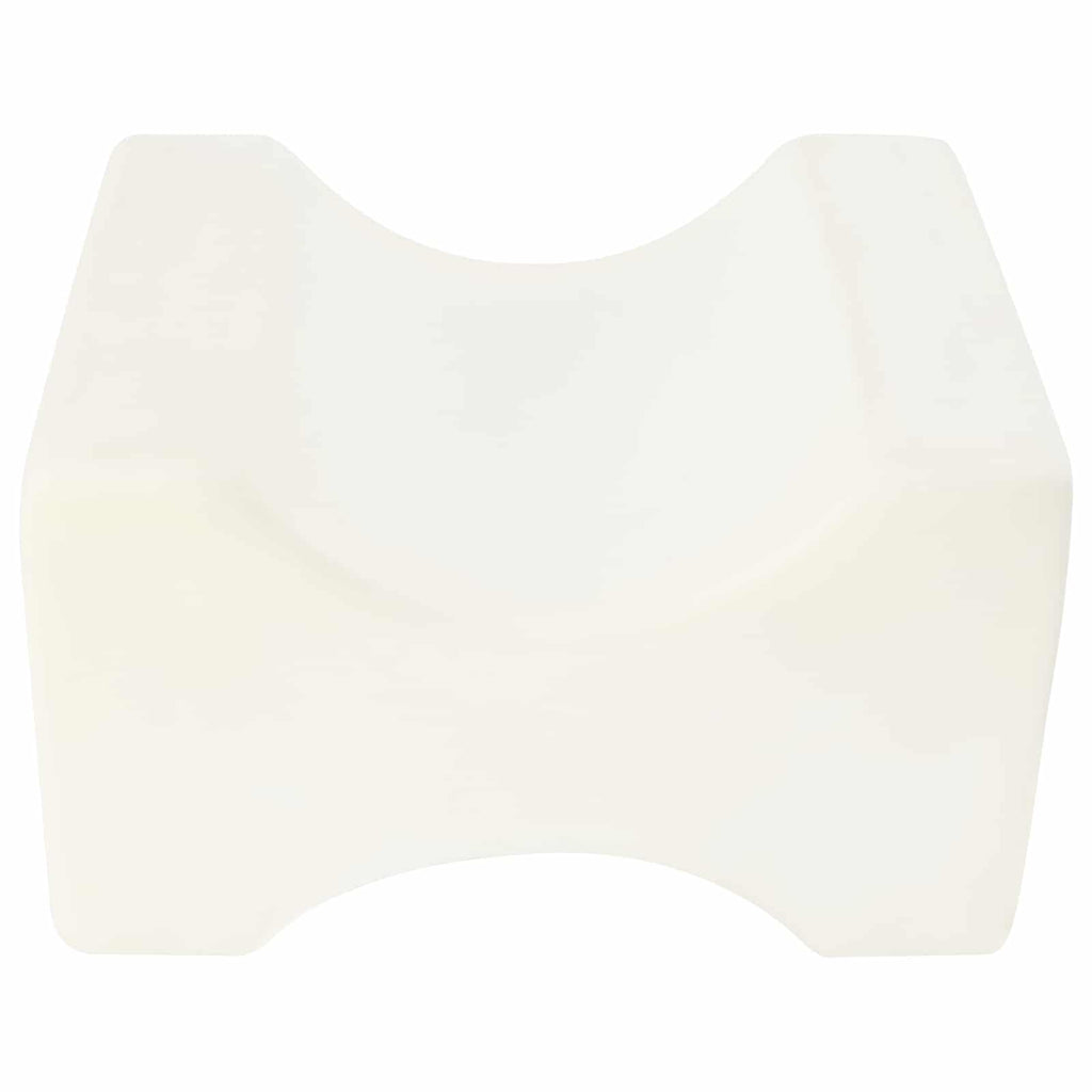vidaXL Poduszka na kolano Szary 26 x 21,5 x 15 cm Pianka z pamięcią