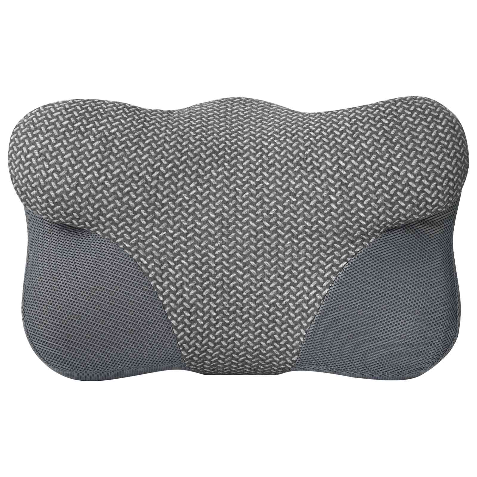 vidaXL Poduszka na szyję Szary Pianka z pamięcią 58 x 36 x 13 cm