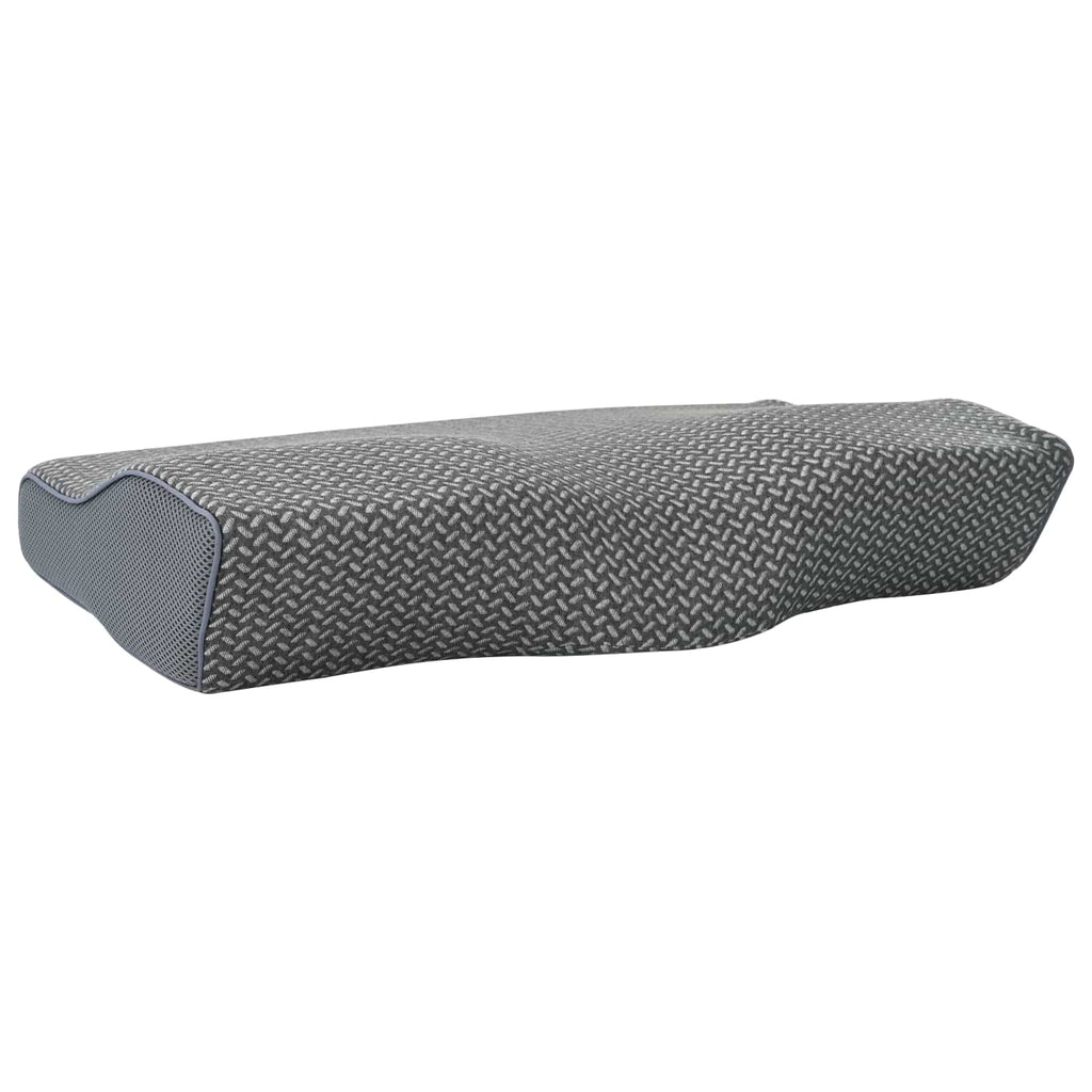 vidaXL Poduszka z poduszką Szary 60 x 34 x 11 cm Poliester