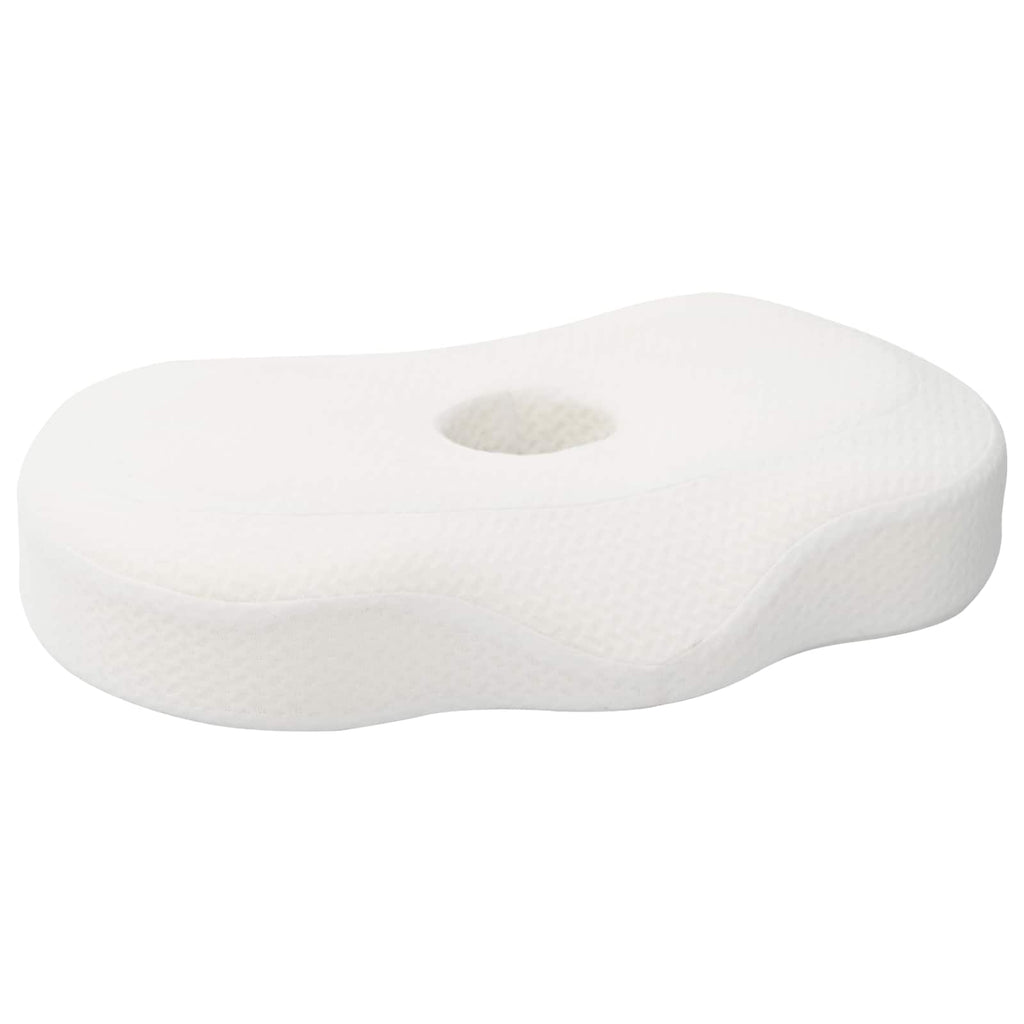 vidaXL Poduszka na Szyję Biały 53 x 35 x 11 cm Pianka z pamięcią