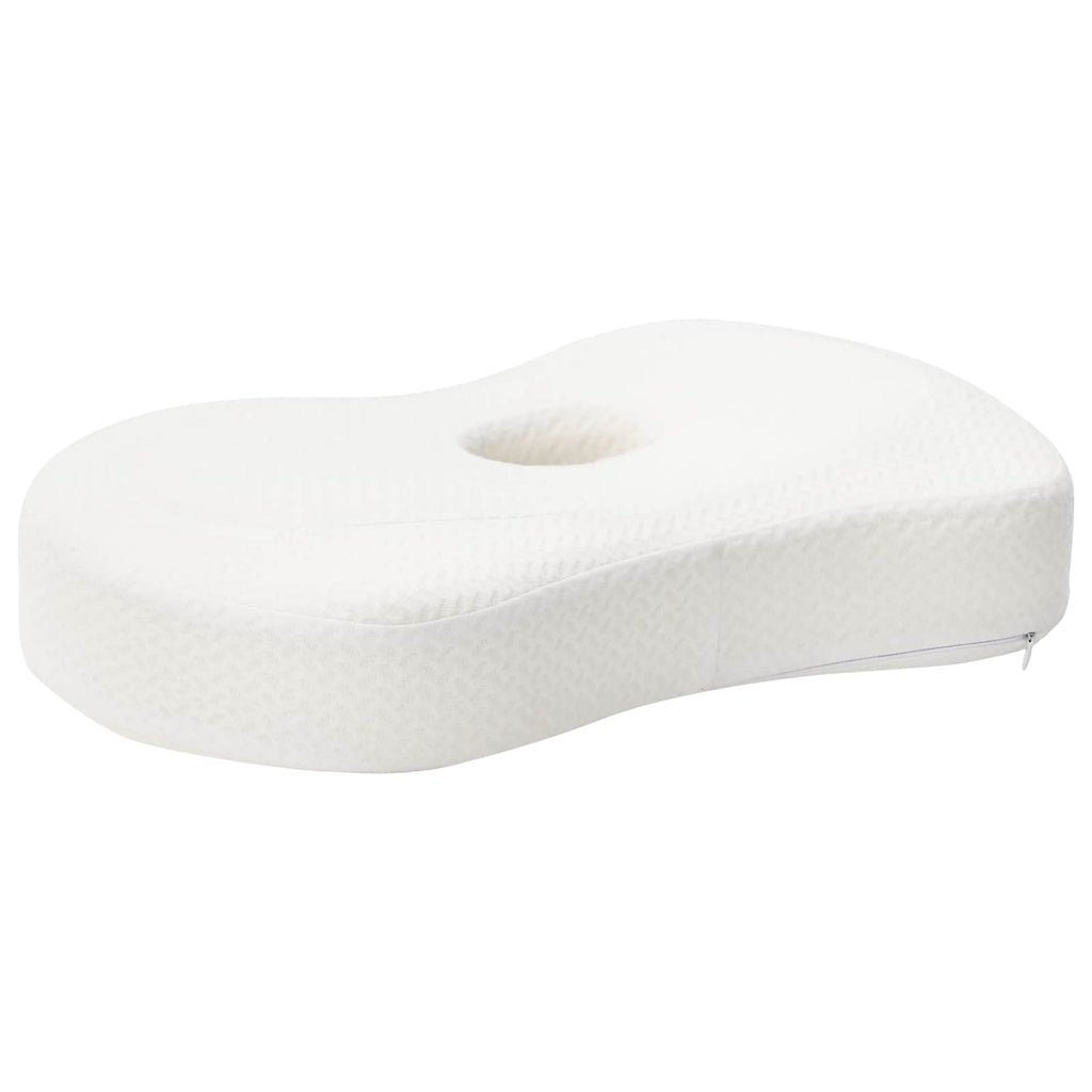 vidaXL Poduszka na Szyję Biały 53 x 35 x 11 cm Pianka z pamięcią
