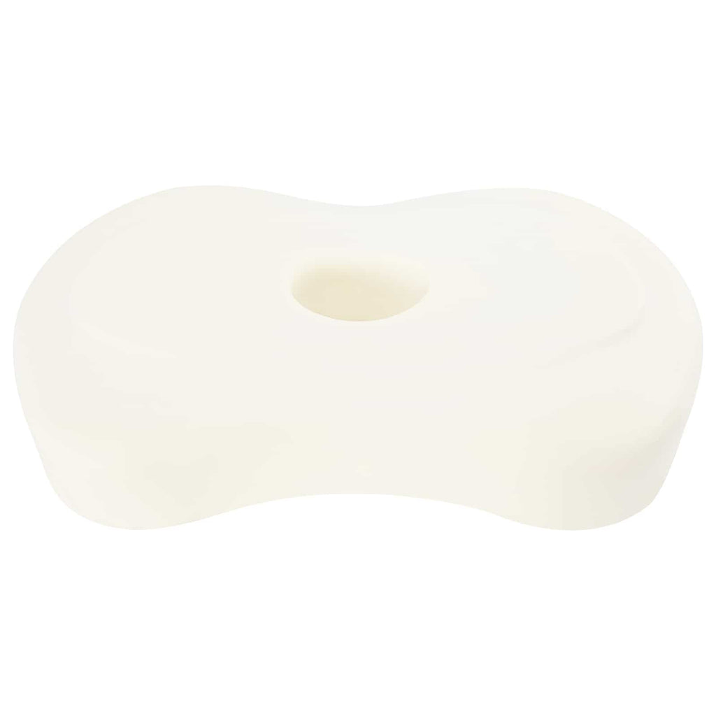 vidaXL Poduszka na Szyję Biały 53 x 35 x 11 cm Pianka z pamięcią