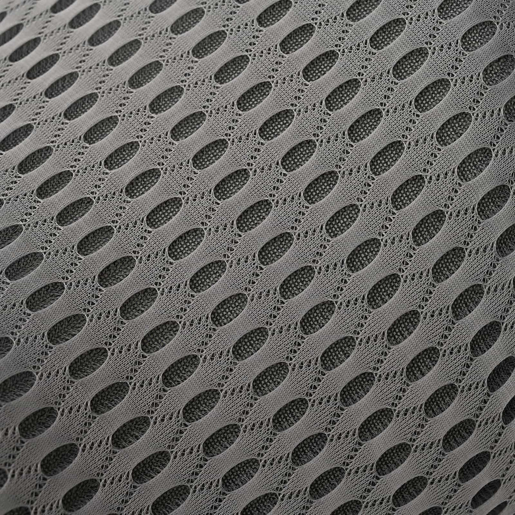 vidaXL Poduszka pod plecy Szary Pianka z pamięcią 47,5 x 23 x 12 cm