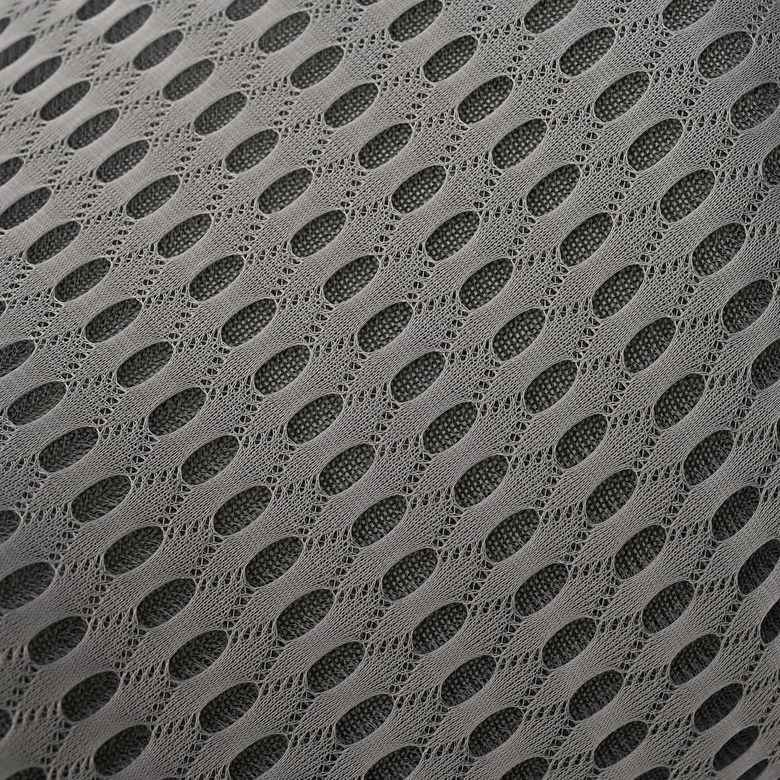 vidaXL Poduszka pod plecy Szary Pianka z pamięcią 47,5 x 23 x 12 cm