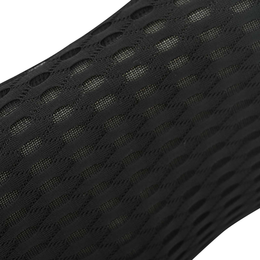 vidaXL Poduszka pod plecy Czarny Pianka z pamięcią 46 x 24 x 11 cm