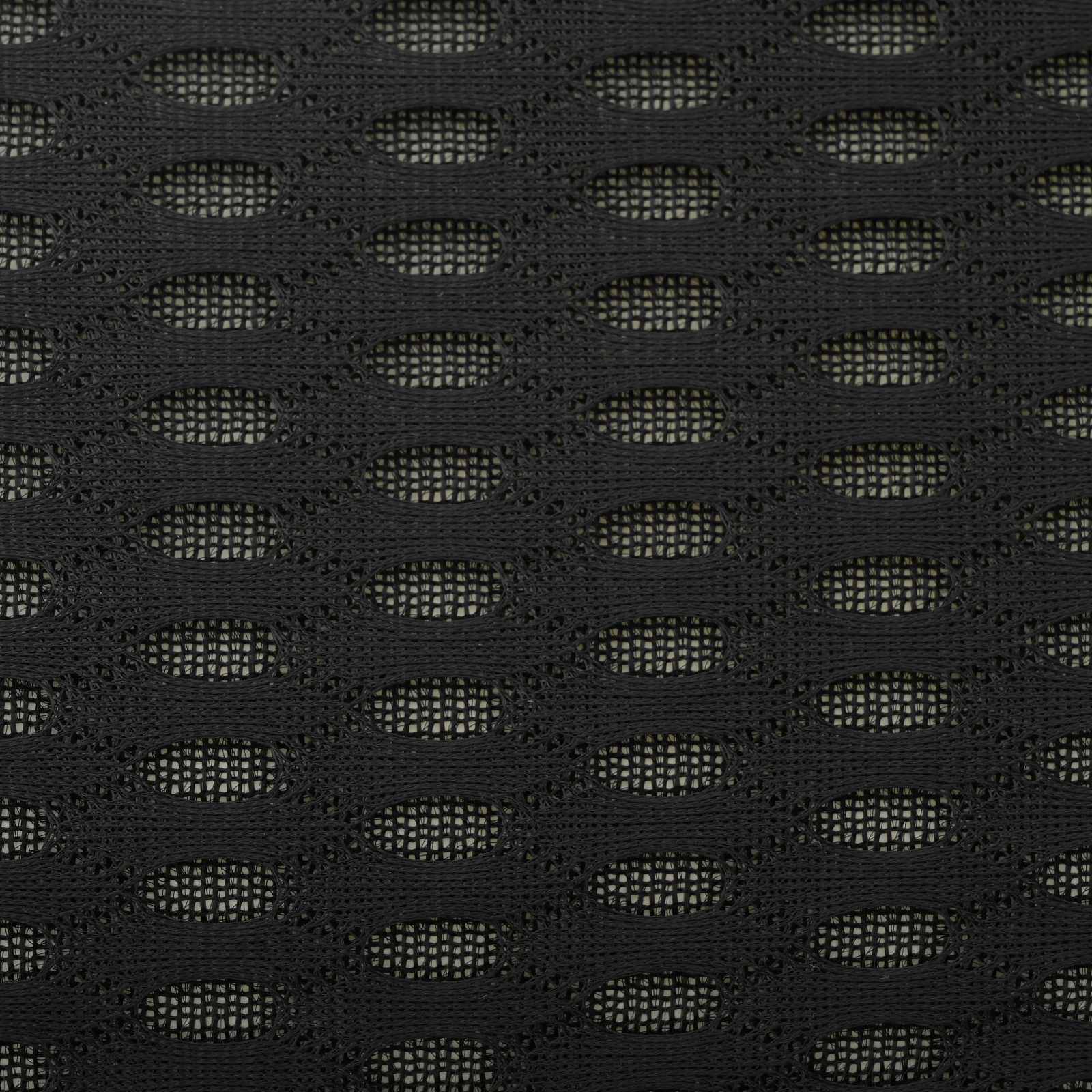 vidaXL Poduszka pod plecy Czarny Pianka z pamięcią 46 x 24 x 11 cm