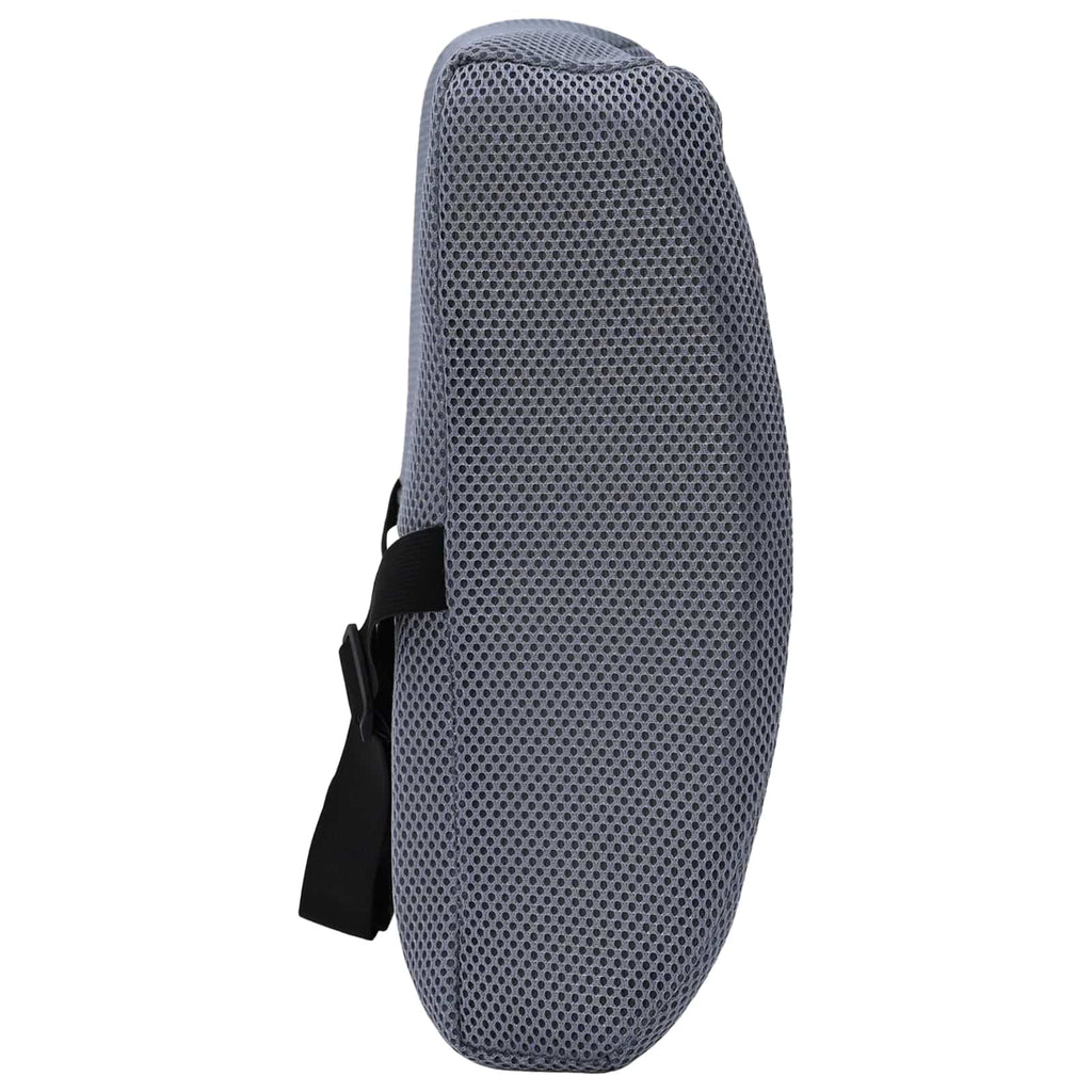 vidaXL Poduszka pod plecy Szary Pianka z pamięcią 36 x 30 x 12 cm