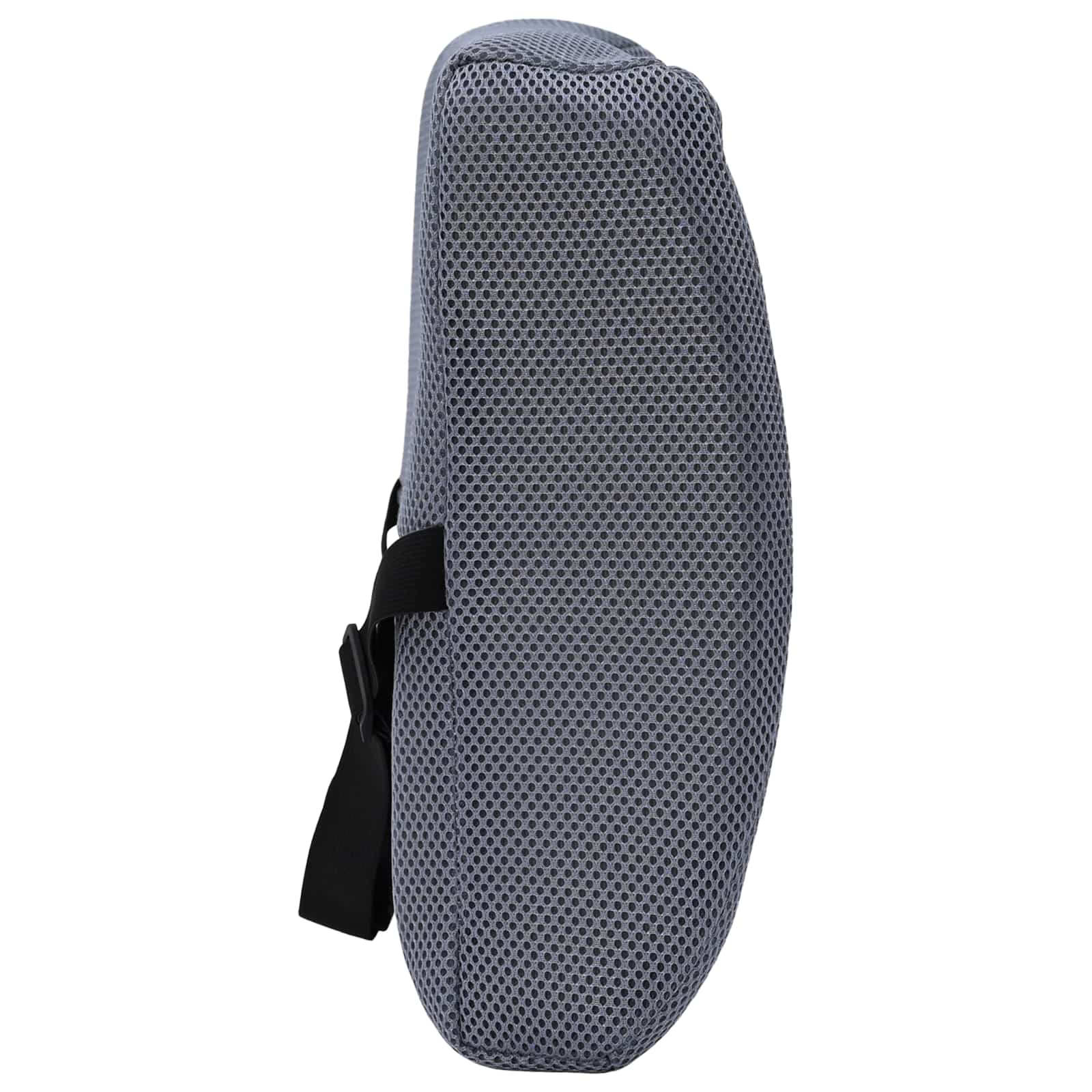 vidaXL Poduszka pod plecy Szary Pianka z pamięcią 36 x 30 x 12 cm