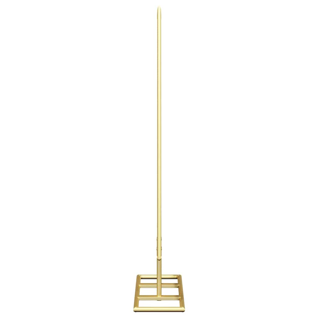vidaXL Metalowa choinka świąteczna złoty 60 cm Stal Malowana Proszkowo